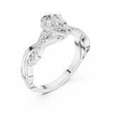 Ladies Ring DDLR-1084@7 - White Gold - Image