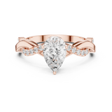 Ladies Ring DDLR-1084@7 - Rose Gold - Image