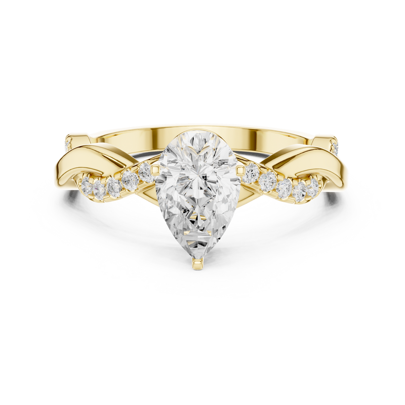 Ladies Ring DDLR-1084@7 - Yellow Gold - Image