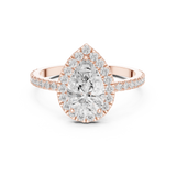 Ladies Ring DDLR-1085@7 - Rose Gold - Image