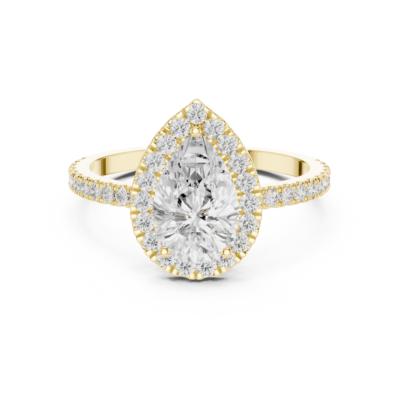 Ladies Ring DDLR-1085@7 - Yellow Gold - Image