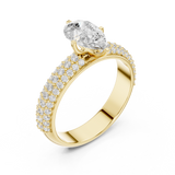 Ladies Ring DDLR-1086@7 - Yellow Gold - Image