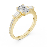 Ladies Ring DDLR-1088@7 - Yellow Gold - Image