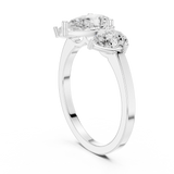 Ladies Ring DDLR-1089@7 - White Gold - Image