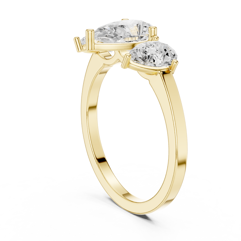 Ladies Ring DDLR-1089@7 - Yellow Gold - Image