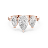 Ladies Ring DDLR-1089@7 - Rose Gold - Image