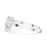 Ladies Ring DDLR-1089@7 - White Gold - Image