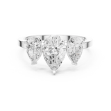 Ladies Ring DDLR-1089@7 - White Gold - Image