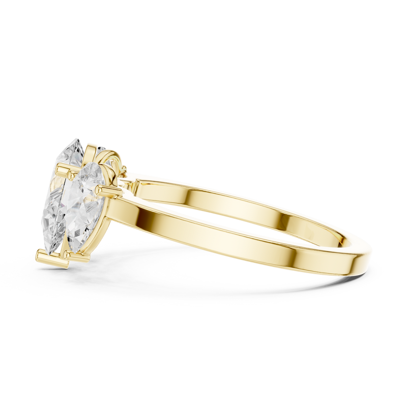 Ladies Ring DDLR-1089@7 - Yellow Gold - Image