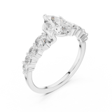 Ladies Ring DDLR-1090 - White Gold - Image