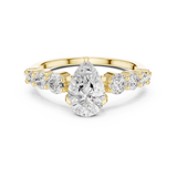 Ladies Ring DDLR-1090@7 - Yellow Gold - Image