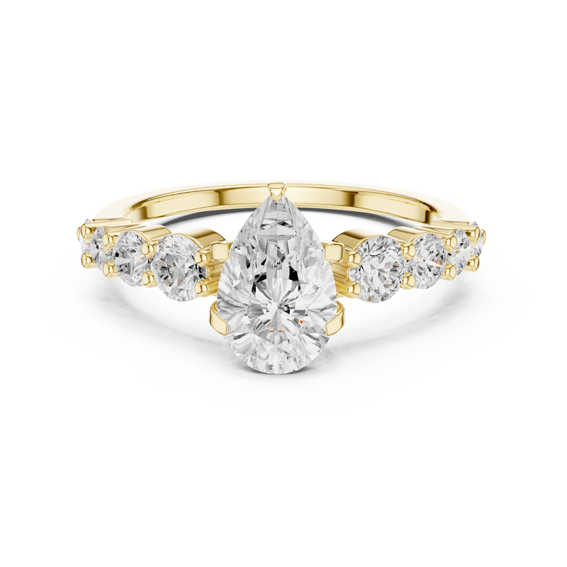 Ladies Ring DDLR-1090 - Yellow Gold - Image
