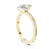 Ladies Ring DDLR-1091@7 - Yellow Gold - Image