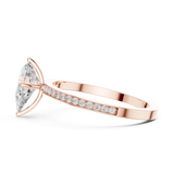 Ladies Ring DDLR-1091@7 - Rose Gold - Image