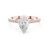Ladies Ring DDLR-1091@7 - Rose Gold - Image