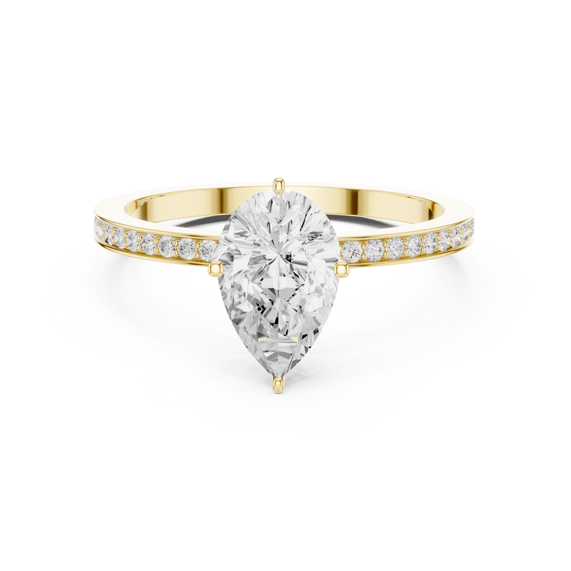 Ladies Ring DDLR-1091 - Yellow Gold - Image