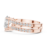 Ladies Ring DDLR-1094@7 - Rose Gold - Image