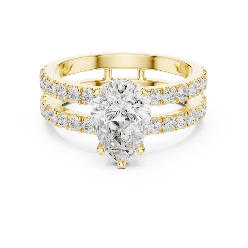 Ladies Ring DDLR-1094 - Yellow Gold - Image