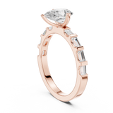 Ladies Ring DDLR-1095 - Rose Gold - Image