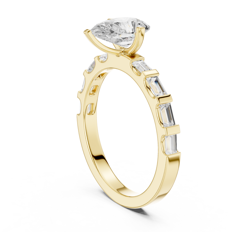 Ladies Ring DDLR-1095 - Yellow Gold - Image