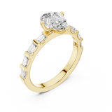 Ladies Ring DDLR-1095@7 - Yellow Gold - Image