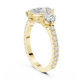 Ladies Ring DDLR-1096@7 - Yellow Gold - Image
