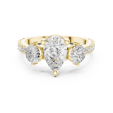 Ladies Ring DDLR-1096@7 - Yellow Gold - Image