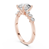 Ladies Ring DDLR-151@7 - Rose Gold - Image