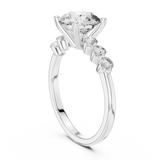 Ladies Ring DDLR-151@7 - White Gold - Image