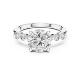 Ladies Ring DDLR-151@7 - White Gold - Image