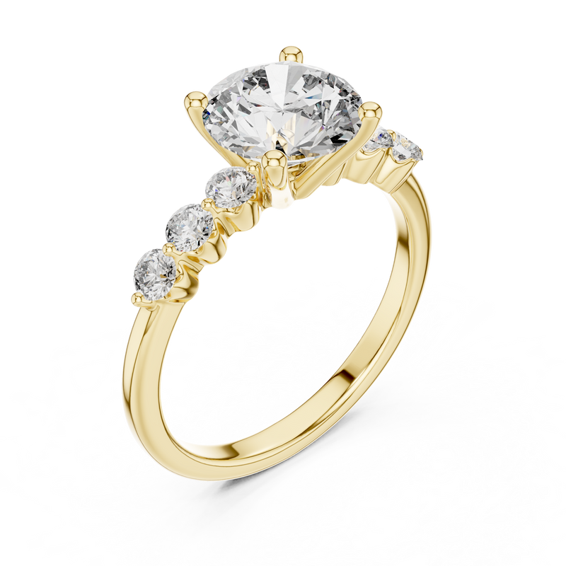 Ladies Ring DDLR-151@7 - Yellow Gold - Image