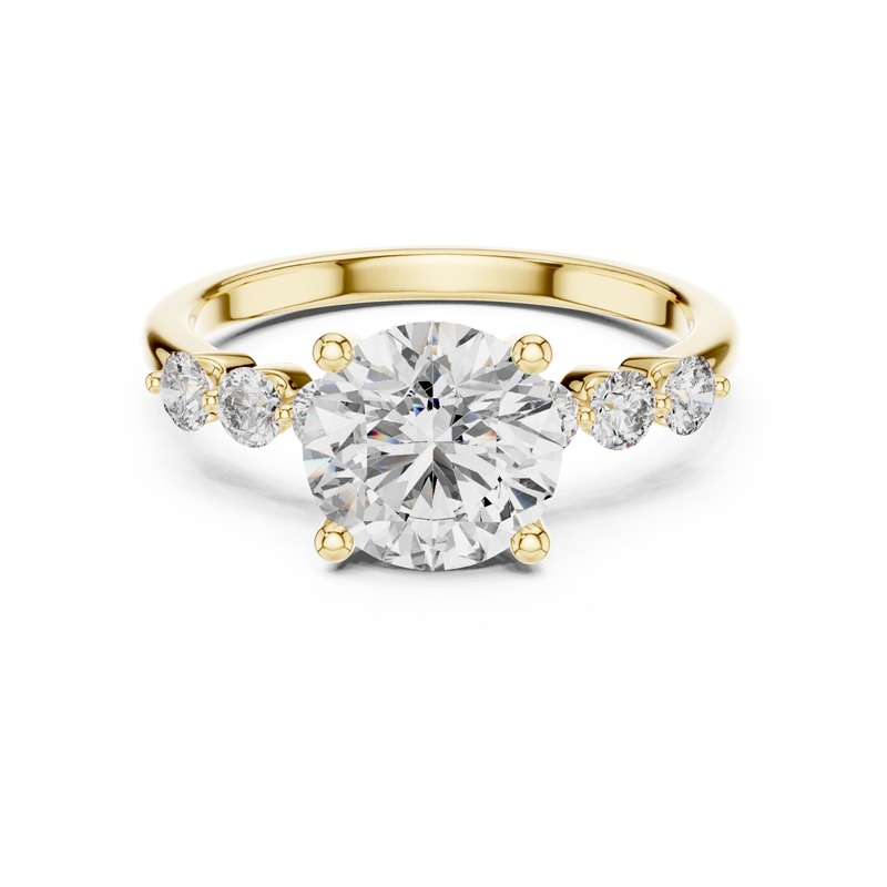 Ladies Ring DDLR-151@7 - Yellow Gold - Image