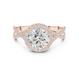 Ladies Ring DDLR-152@7 - Rose Gold - Image