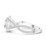 Ladies Ring DDLR-152@7 - White Gold - Image