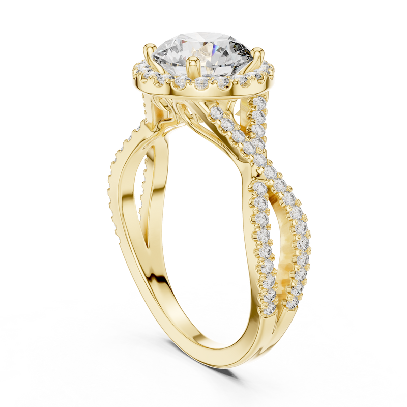 Ladies Ring DDLR-152@7 - Yellow Gold - Image