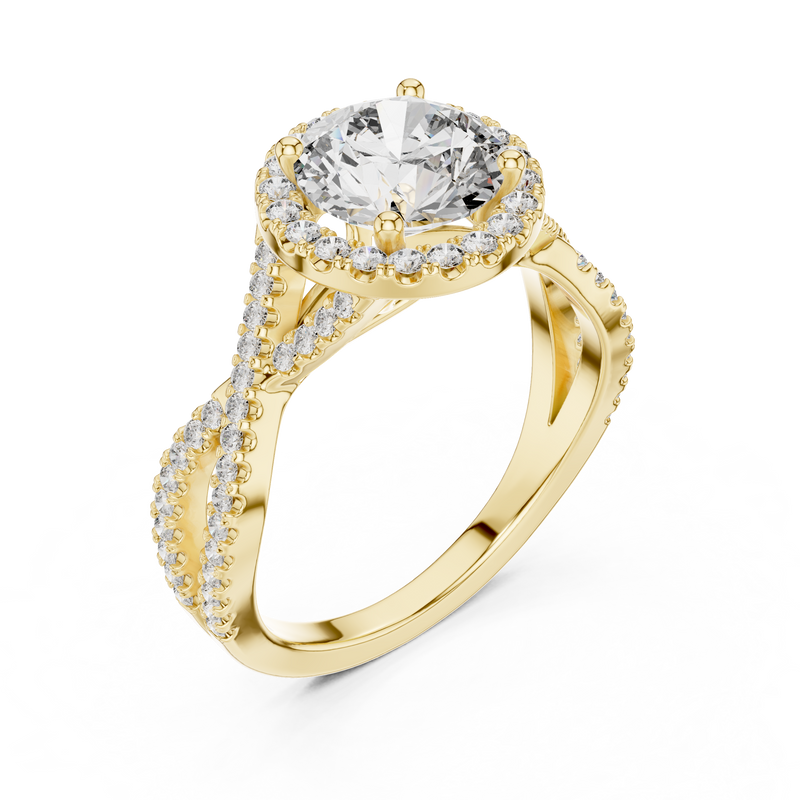 Ladies Ring DDLR-152@7 - Yellow Gold - Image
