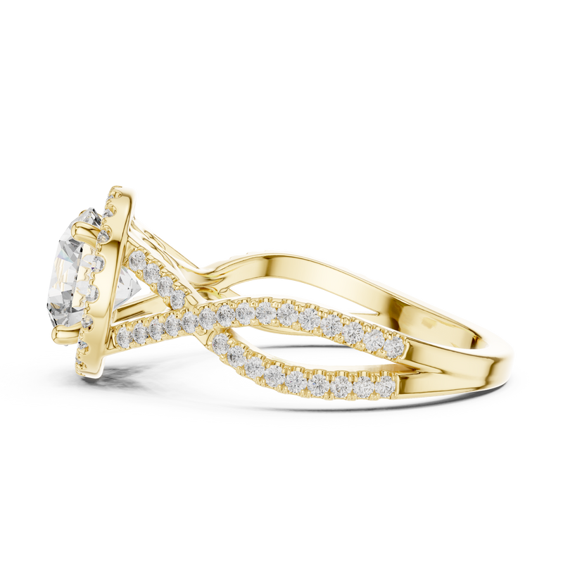 Ladies Ring DDLR-152@7 - Yellow Gold - Image