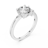 Ladies Ring DDLR-153@7 - White Gold - Image