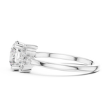 Ladies Ring DDLR-153@7 - White Gold - Image