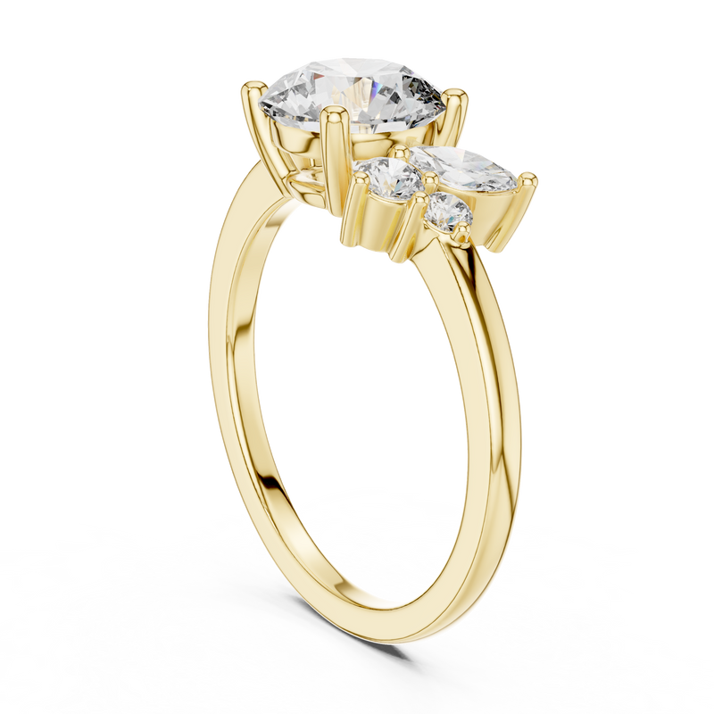 Ladies Ring DDLR-153@7 - Yellow Gold - Image