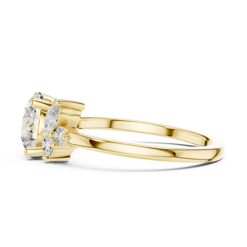 Ladies Ring DDLR-153@7 - Yellow Gold - Image