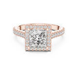 Ladies Ring DDLR-154@7 - Rose Gold - Image