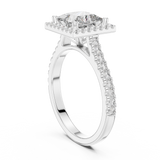 Ladies Ring DDLR-154@7 - White Gold - Image