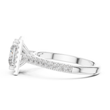 Ladies Ring DDLR-154@7 - White Gold - Image