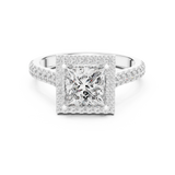 Ladies Ring DDLR-154@7 - White Gold - Image