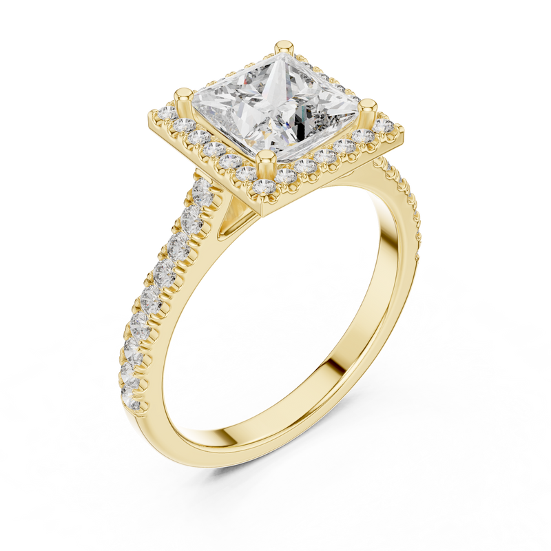 Ladies Ring DDLR-154@7 - Yellow Gold - Image