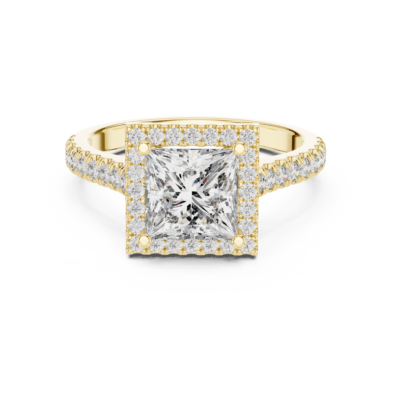 Ladies Ring DDLR-154@7 - Yellow Gold - Image