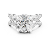 Ladies Ring DDLR-155@7 - White Gold - Image