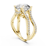 Ladies Ring DDLR-155@7 - Yellow Gold - Image