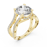 Ladies Ring DDLR-155@7 - Yellow Gold - Image